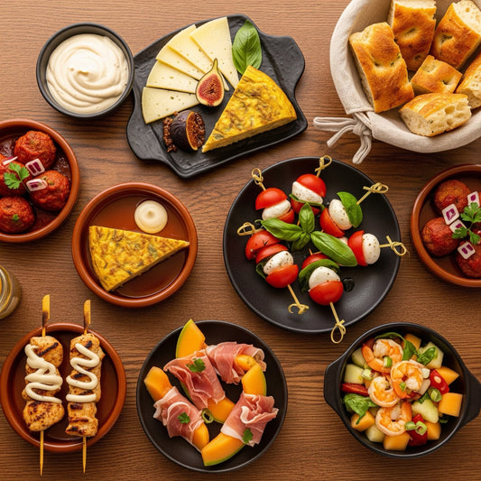Tapas-paket 1: 3 varma + 4 kalla